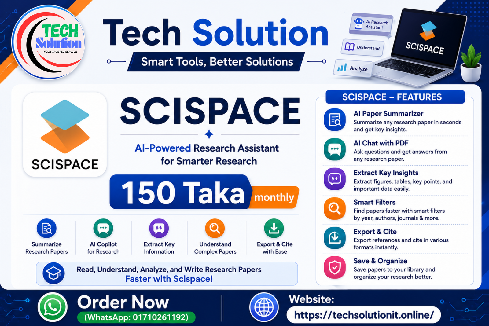 SciSpace Premium (Without Agent Credit)